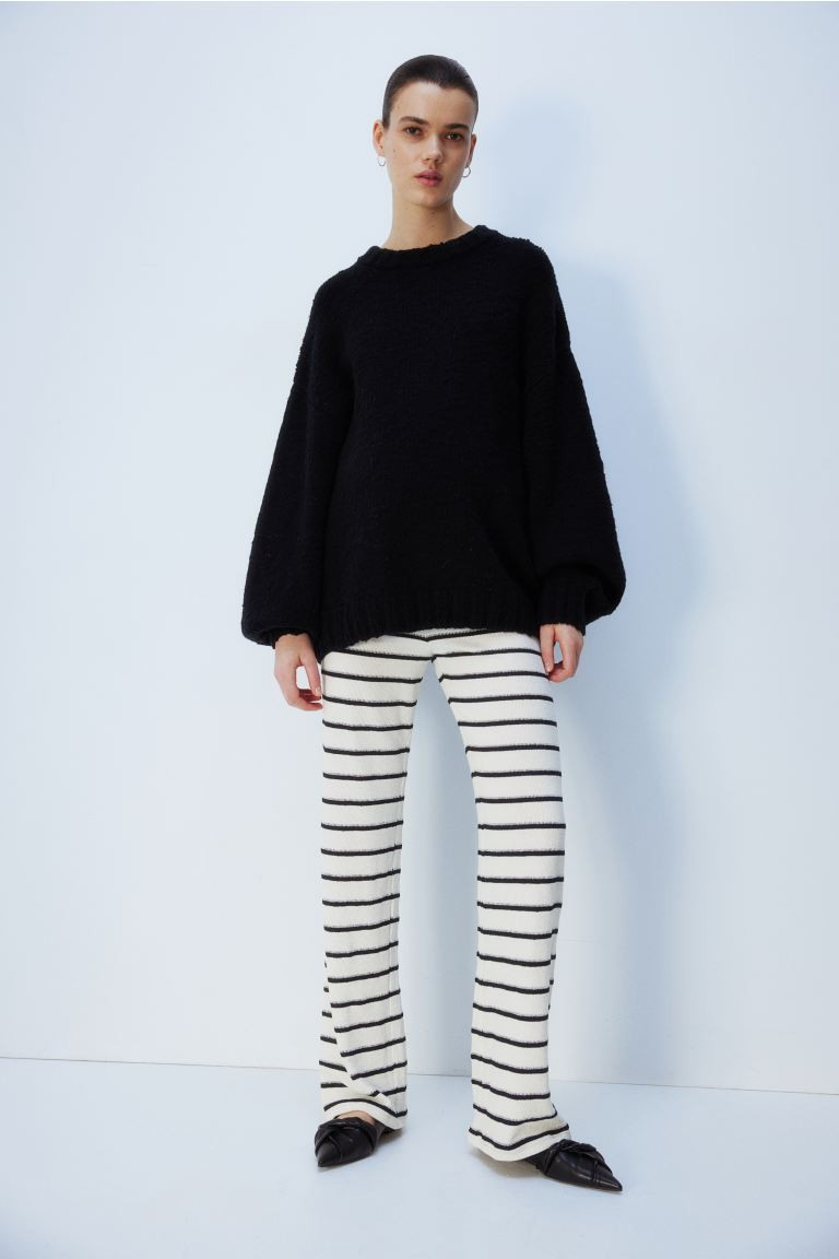 MAMA Ribbed Jersey Pants | H&M (US + CA)