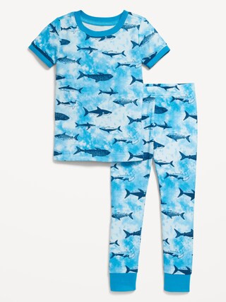 Unisex Snug-Fit Printed Pajama Set for Toddler &amp; Baby | Old Navy (US)
