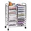 Giantex 15 Drawer Rolling Storage Cart Tools Scrapbook Paper Office School Organizer, Multicolor | Amazon (US)