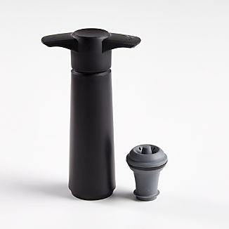 Vacu Vin Wine Saver/Stopper Set + Reviews | Crate & Barrel | Crate & Barrel