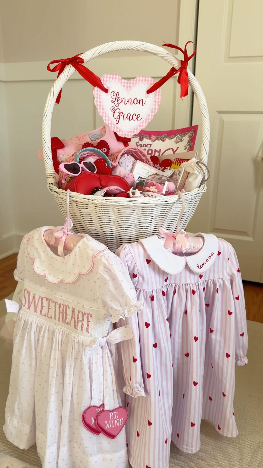 Girly Valentine’s Day basket for toddler girls 

#LTKKids #LTKBaby #LTKValentine