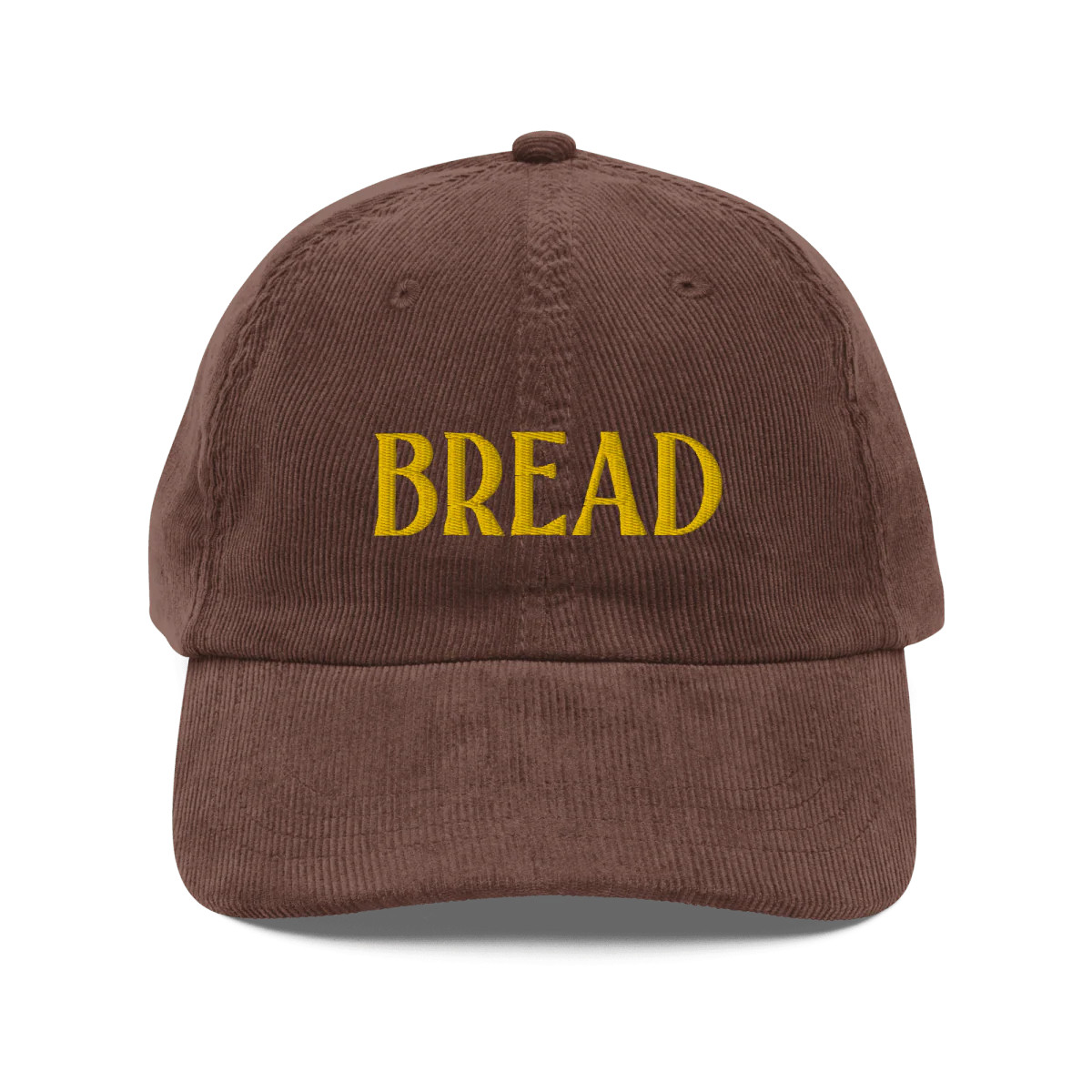 BREAD Embroidered Corduroy Hat | Polychrome Goods