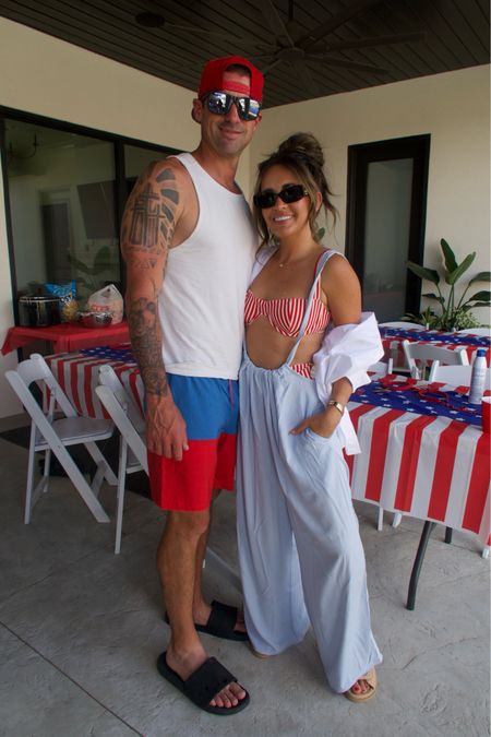 What Ricky and I wore for July 4th

#LTKMens #LTKFamily #LTKSwim