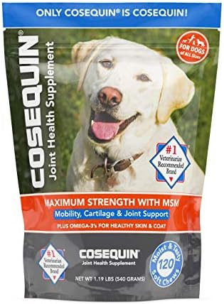 Cosequin Soft Chews with MSM and Omega-3s, 120 Ct | Amazon (US)
