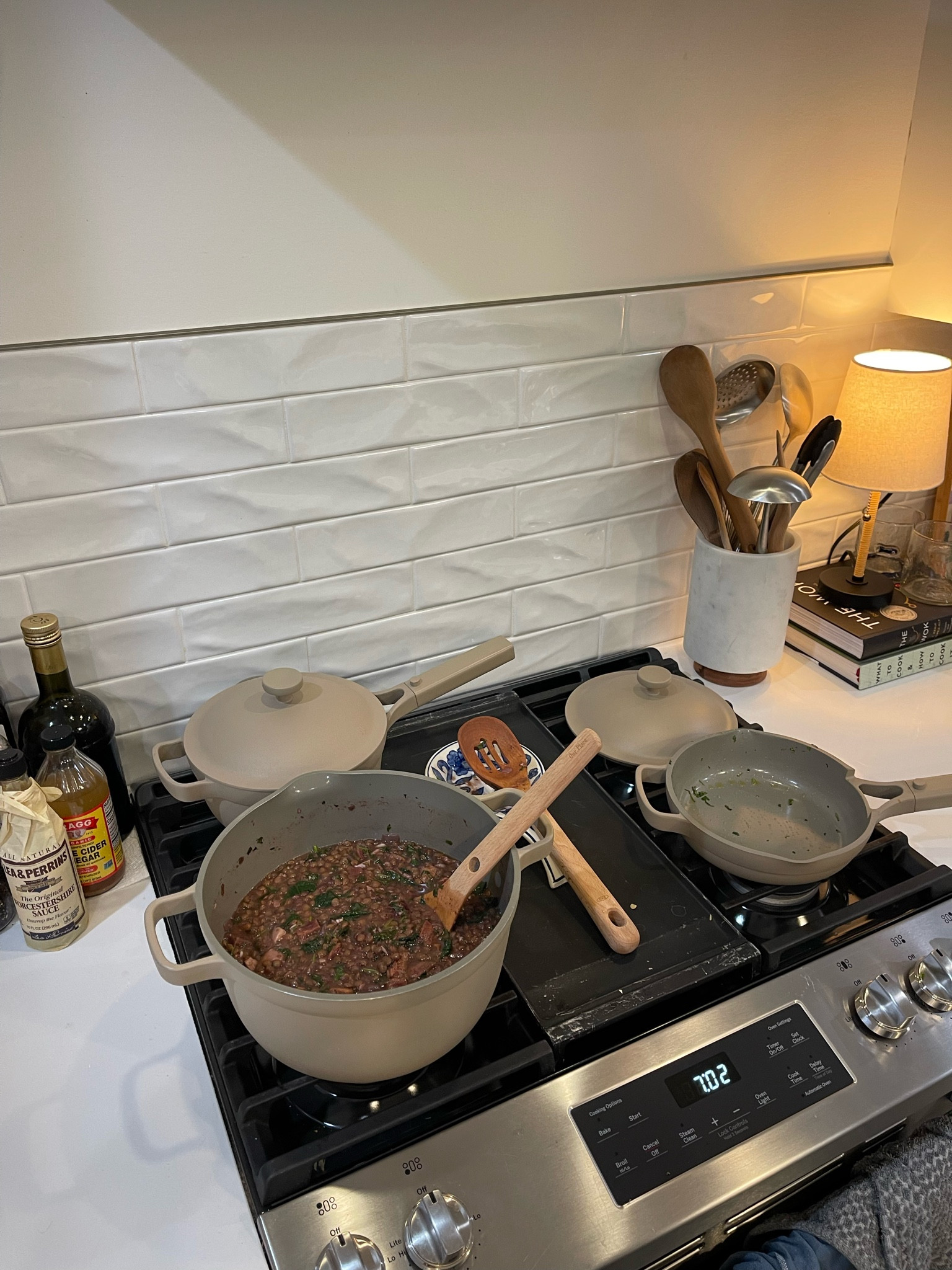 our place pots + pans we use for everything. Non toxic 

#LTKFindsUnder100 #LTKHome