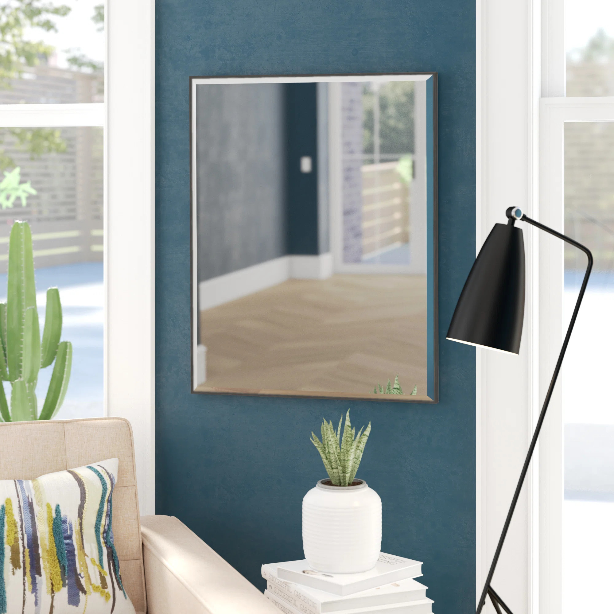 Logsdon Flat Mirror | Wayfair North America