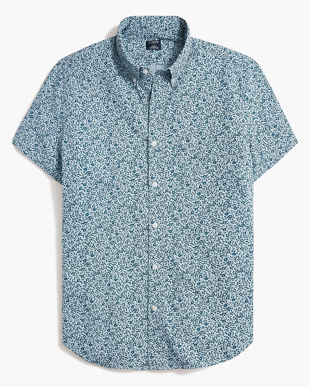Short-sleeve printed flex casual shirt | J.Crew Factory
