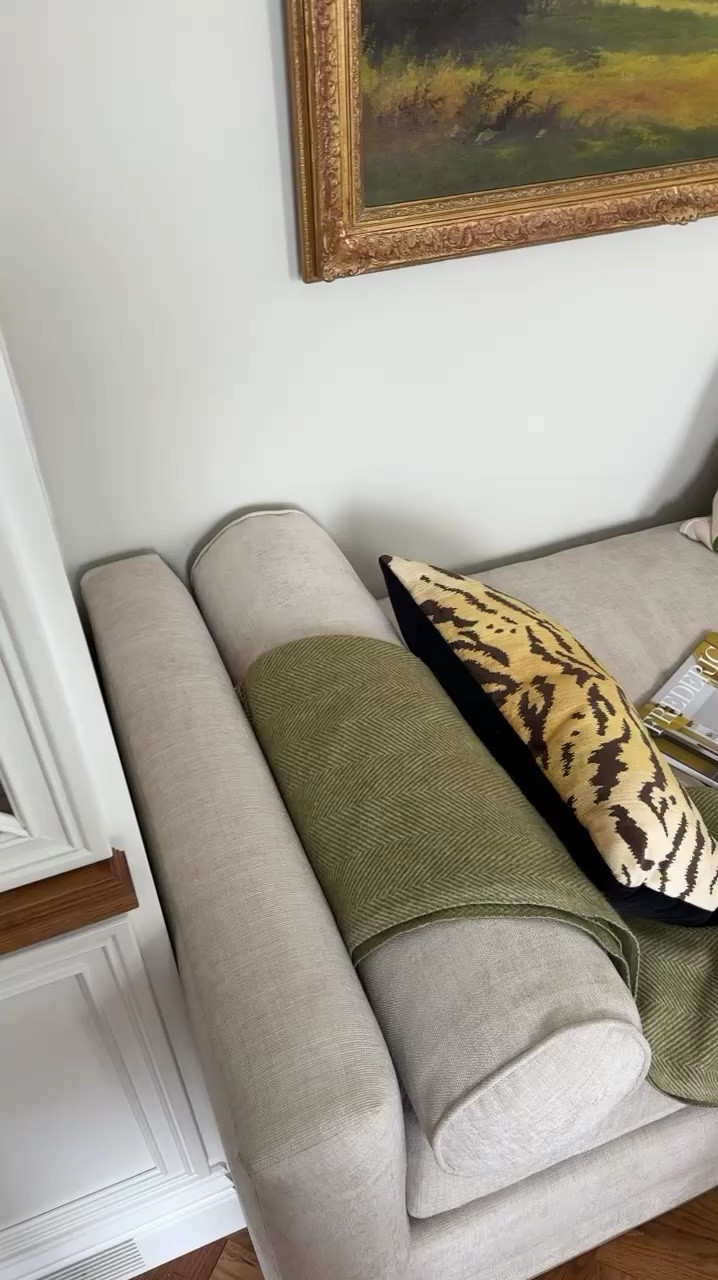 The cozy reading nook in my home office… everything is linked! 

#LTKHome