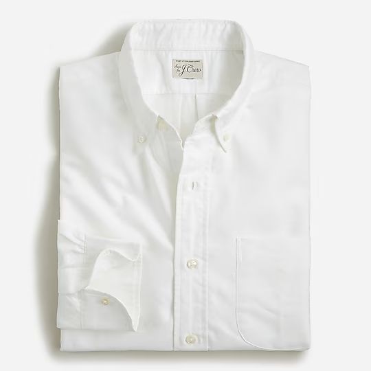 Relaxed traditional-weight oxford shirt | J.Crew US