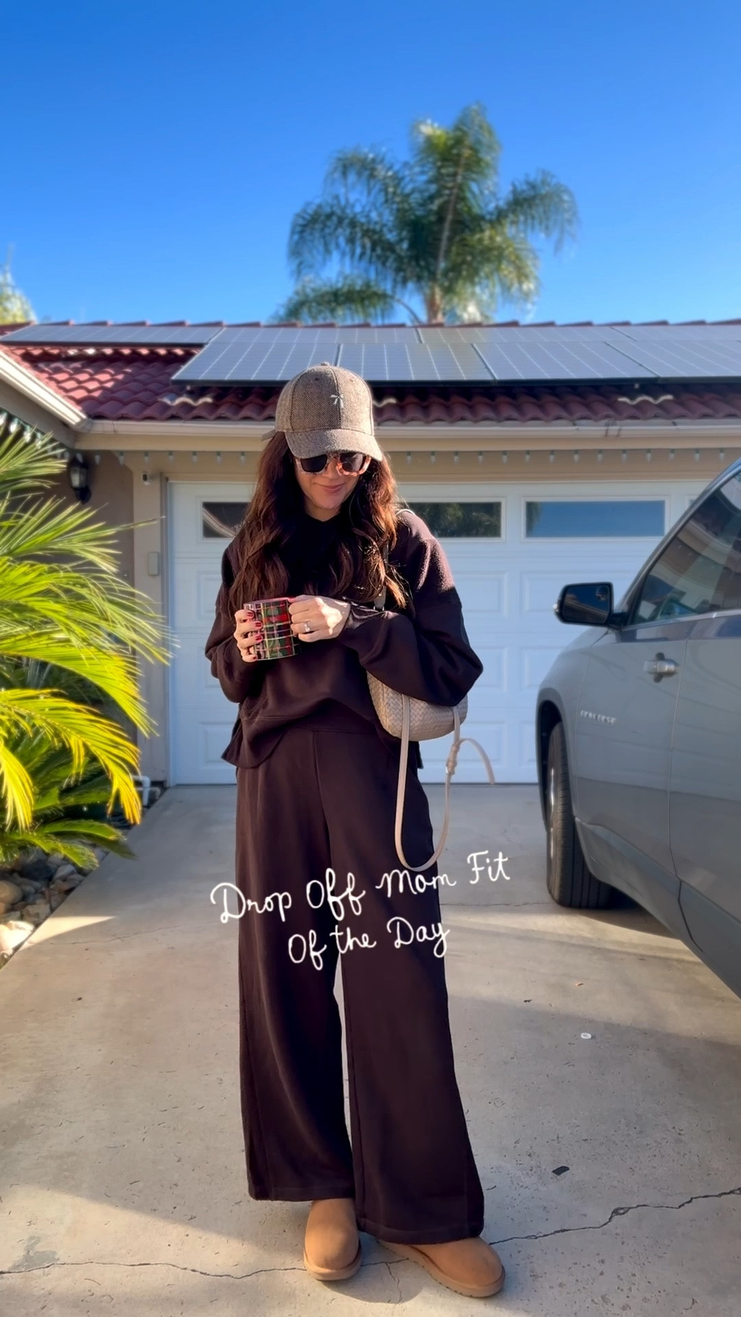 School drop off  outfit of the day! 
Wearing a small in both pieces from  Aerie! Such a comfy and cozy, matching set that also comes in pink

#LTKGiftGuide #LTKSaleAlert #LTKdayinmylife