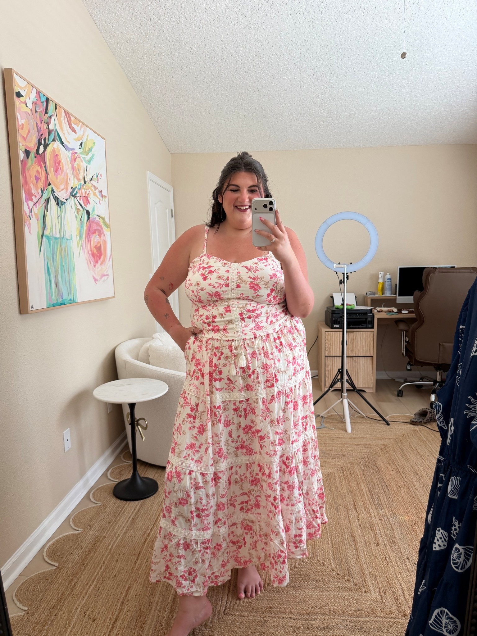 2 skirt 
3 top ( need to size down) 