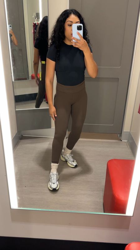 🤎 These leggings are ridiculously soft and buttery. I can’t stop touching the fabric. They are so good. I bought them! Follow me @hercurrentobsession for more fitness finds! Have a lovely Monday beautiful! 🤎 #liketkit @shop.ltk 

Leggings, fall outfit, for style, errand outfit, skims, Nike sneakers, streetstyle, brown leggings, casual outfit, affordable style, every day outfit, school drop off outfit, Target Style, Target Finds

#LTKfitness #LTKU #LTKSeasonal