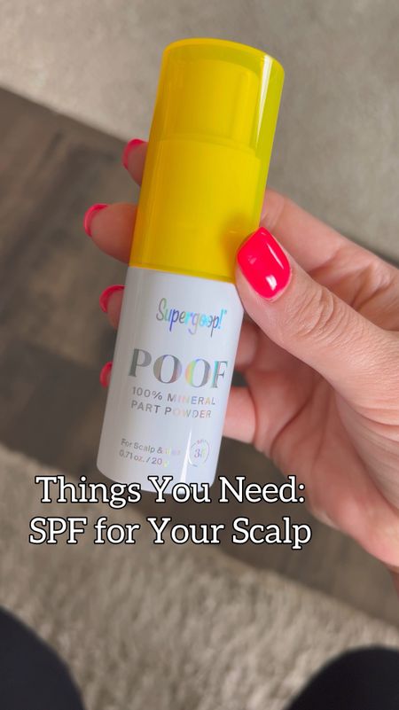 SPF scalp powder, don’t sleep on protecting the tallest part of your body from those powerful sun beams this summerr

#LTKBeauty #LTKSwim #LTKVideo