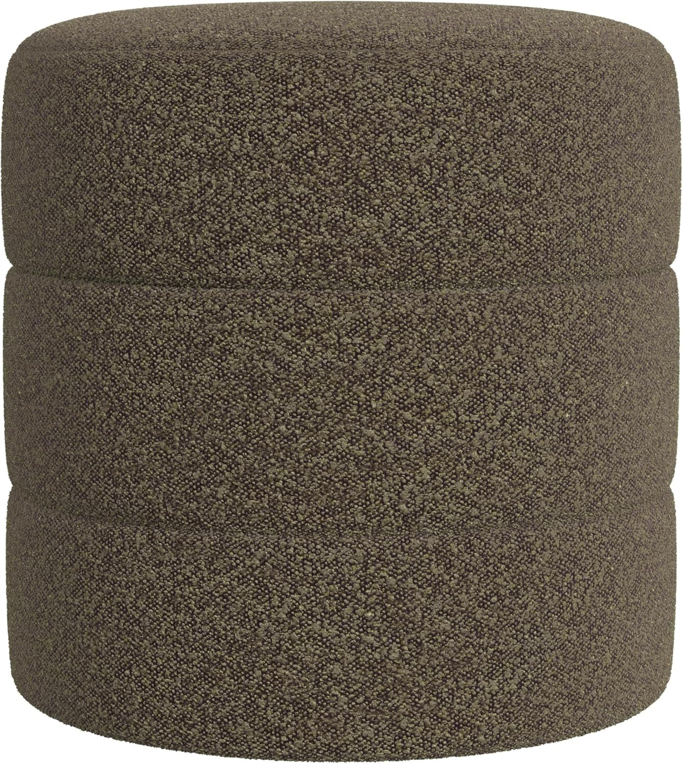 HomePop Upholstered Round Ottoman (No Lid, Seat Only) | HomePop Home Décor | Round Pouf Foot Res... | Amazon (US)