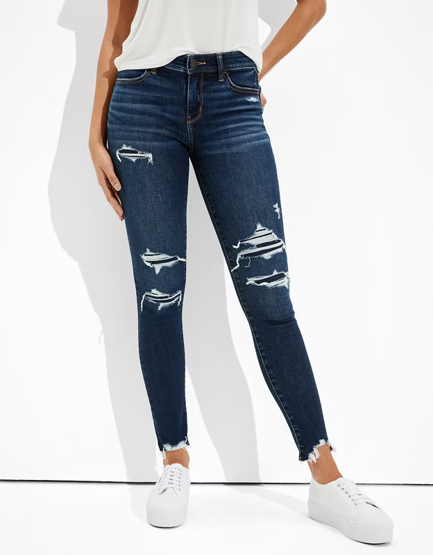 AE Ne(x)t Level Patched Jegging | American Eagle Outfitters (US & CA)