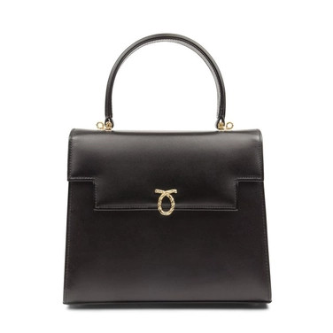Launer Traviata Calf Leather Tote Handbag | Fortnum & Mason
