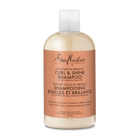 Shea Moisture Coconut & Hibiscus Curl & Shine Shampoo | Walmart (CA)