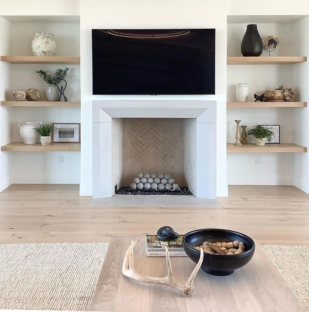 Areheart Stone Fireplace Mantel | Etsy (US)