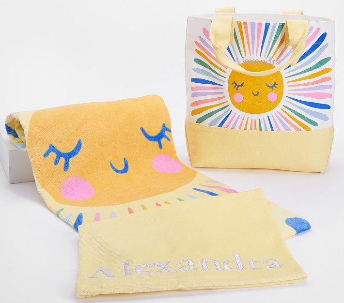 Sun Tote and Towel Set | Pottery Barn Kids