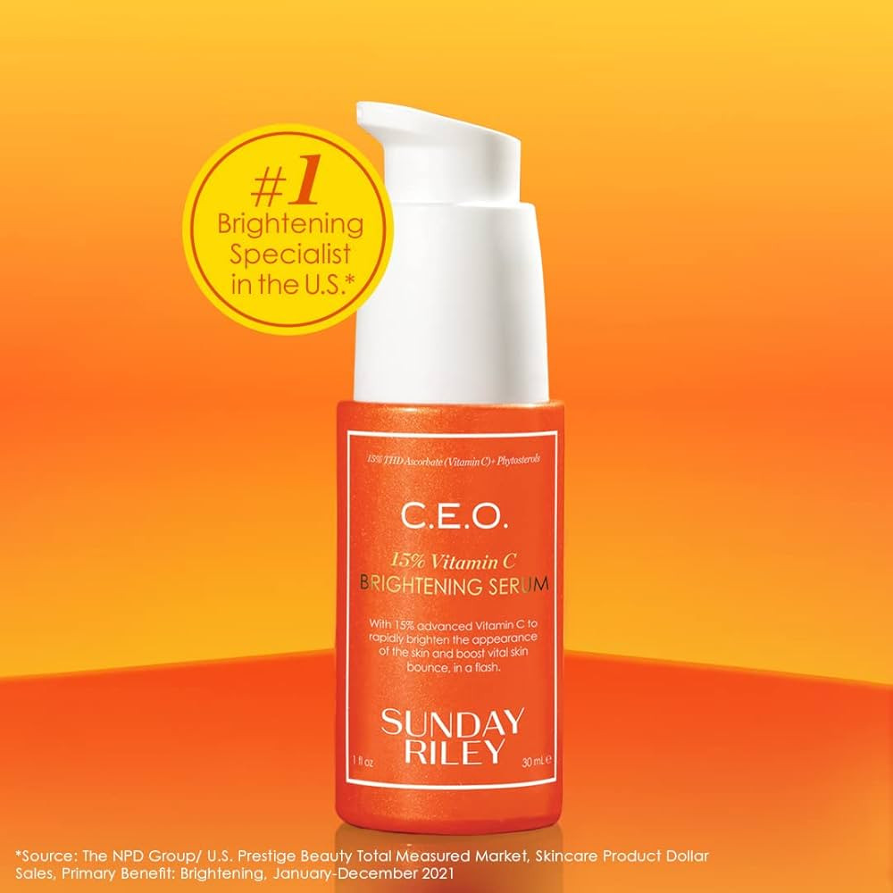 Sunday Riley C.E.O. 15% Vitamin C Brightening Serum | Amazon (US)
