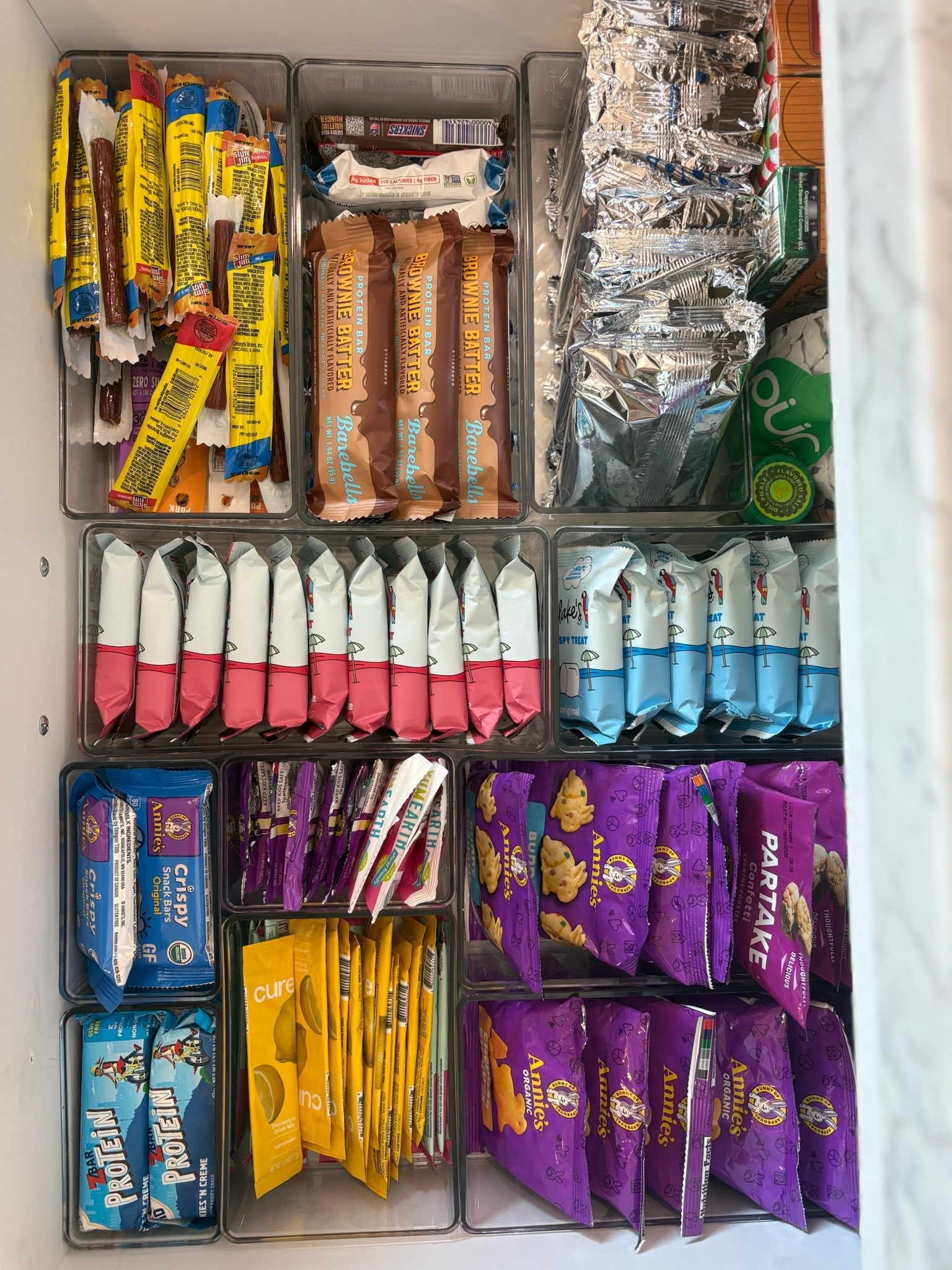 Snack drawer organizers ✨

#LTKmomlife #LTKHome