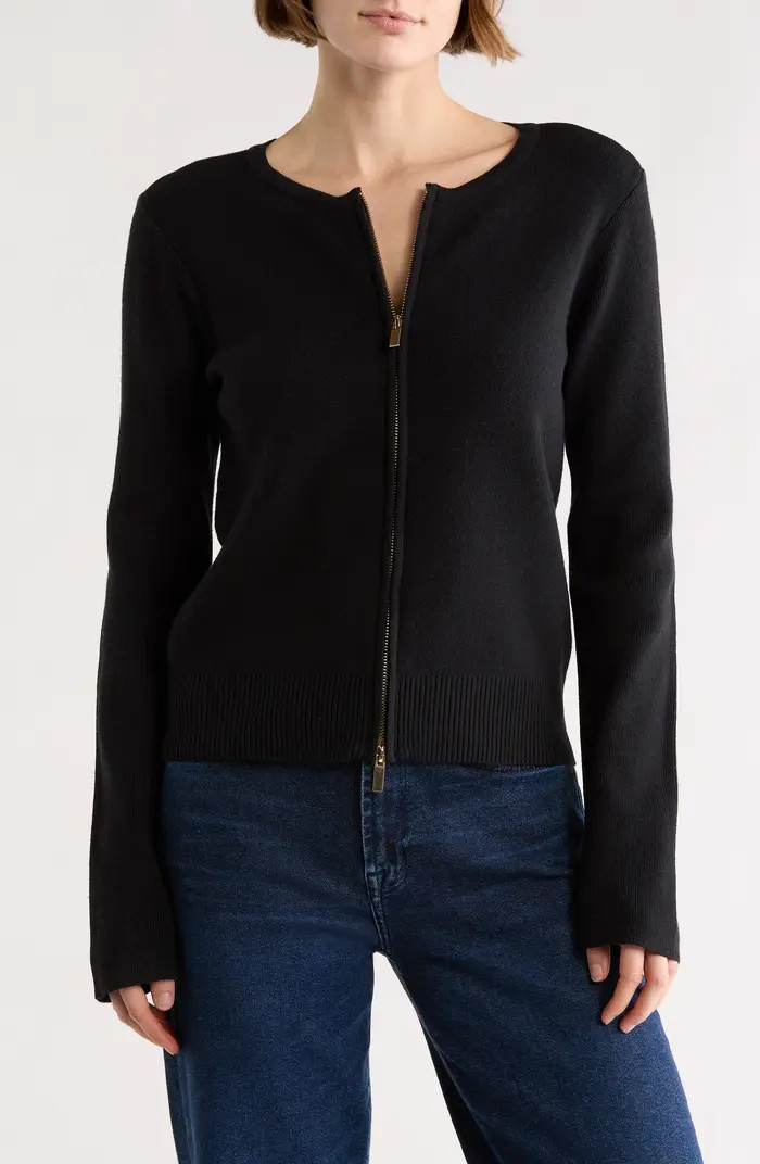 BY DESIGN Tatum Zip Cardigan | Nordstromrack | Nordstrom Rack