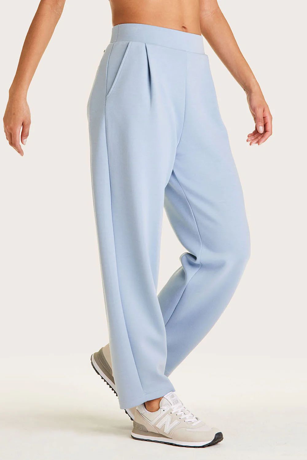 Phoebe Trouser - Light Blue Loose Fit Sweatpants | Alala | Alala