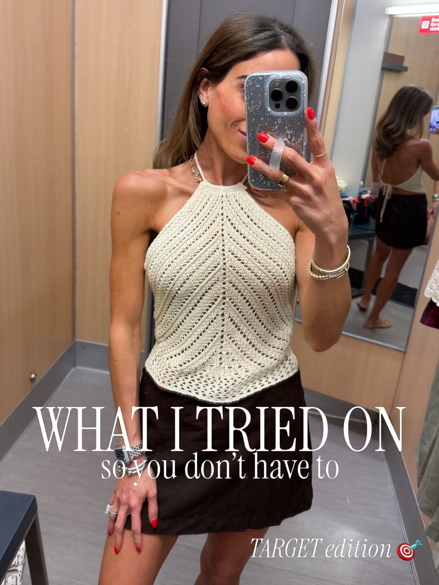 🎯 finds with you! Had to share this halter top with you all - I saw it and was immediately obsessed and loved it even more on. Wearing size xxs/xs for reference and am 5’1

#Targetstyle #targetryon #targethaul #targetnewarrivals 

affordable outfits, budget friendly fashion, everyday outfits, casual chic style, capsule wardrobe pieces, neutral outfit ideas, effortless style, Target try on haul, Target haul, Target new arrivals, Target fashion finds, Target style

#LTKSaleAlert #LTKTravel #LTKPetite