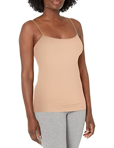 Cosabella Women's Talco Long Camisole, Nude, Extra Large | Amazon (US)