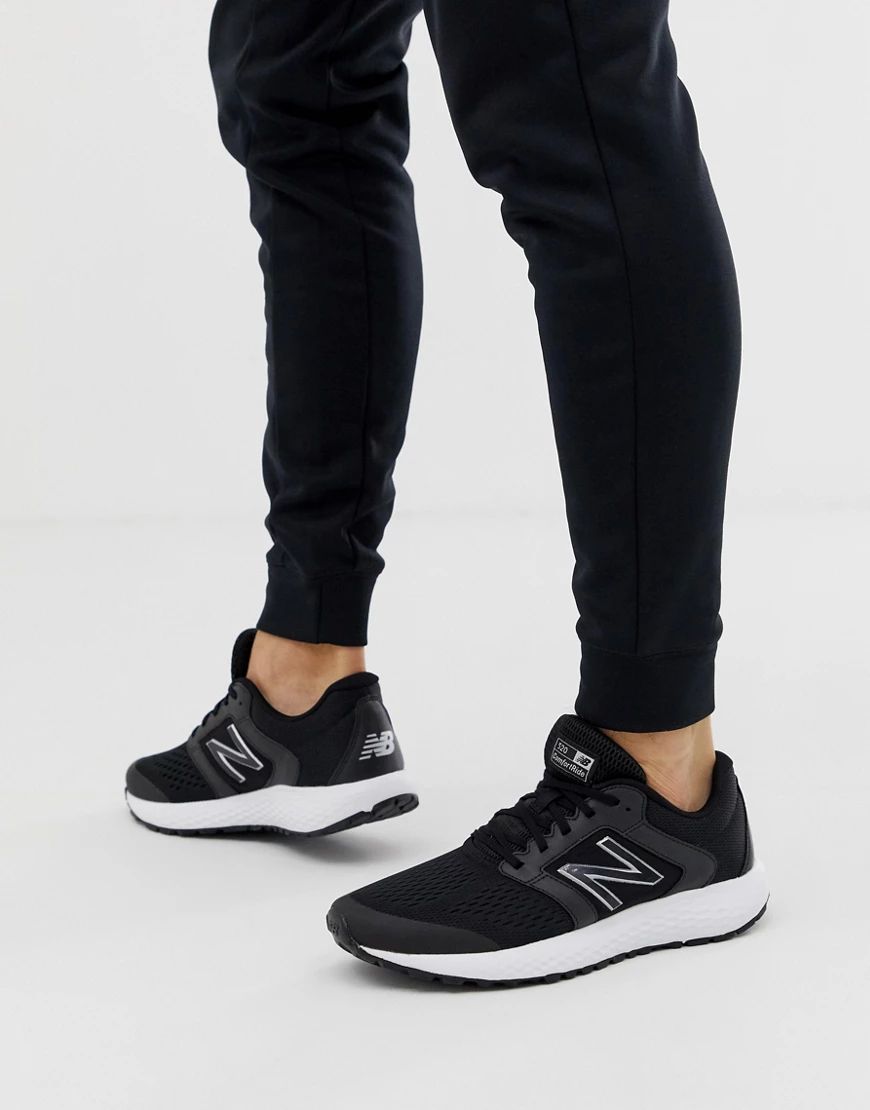 New Balance Running 520 sneakers in black | ASOS (Global)