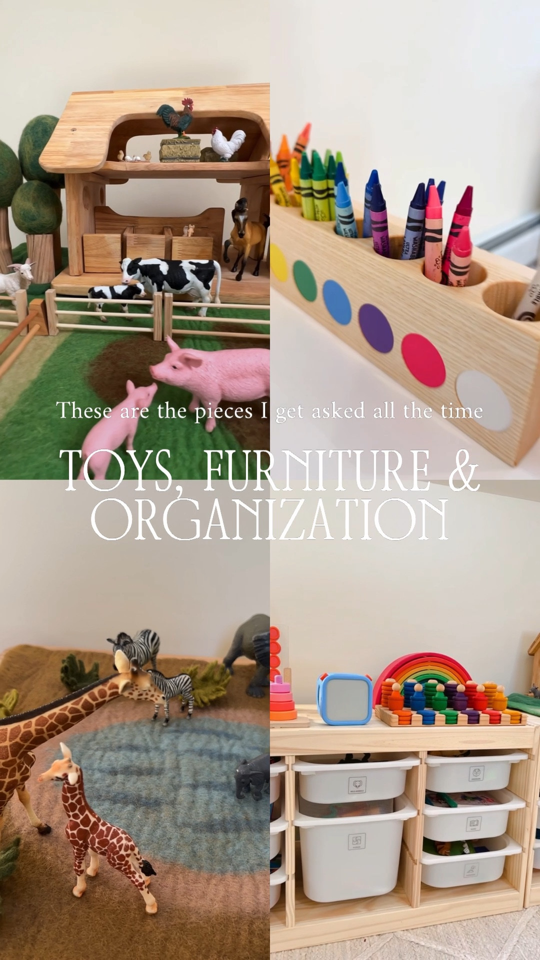 Most requested playroom finds 🤍 Sharing our favorite toys, playroom furniture, decor, and organization ideas all in one place. These are the pieces we use daily and truly love — perfect for creating a functional, beautiful playroom for kids.

Shop our playroom essentials, toy storage solutions, and mom-approved favorites here.


#LTKKids #LTKHome #LTKBaby