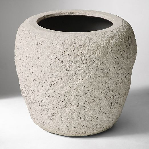Alaric Ficonstone Outdoor Planters | West Elm (US)