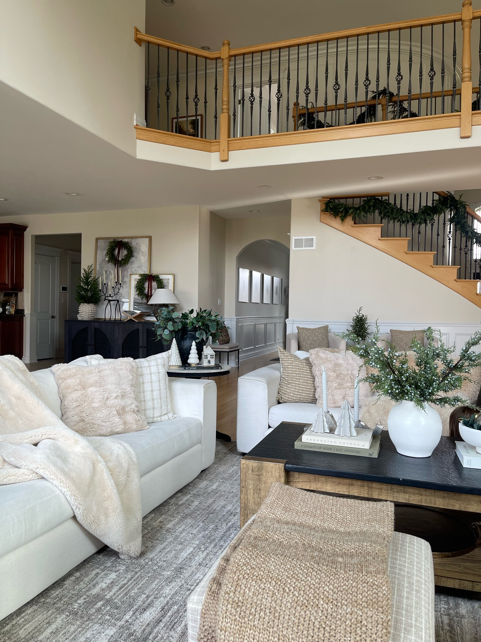 Holiday touches in our Family room! 



#LTKHoliday #LTKSeasonal #LTKhome