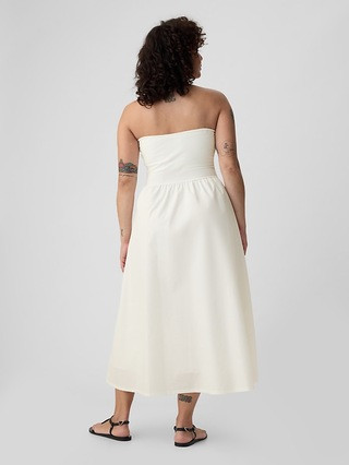Mixed Media Midi Dress | Gap (US)