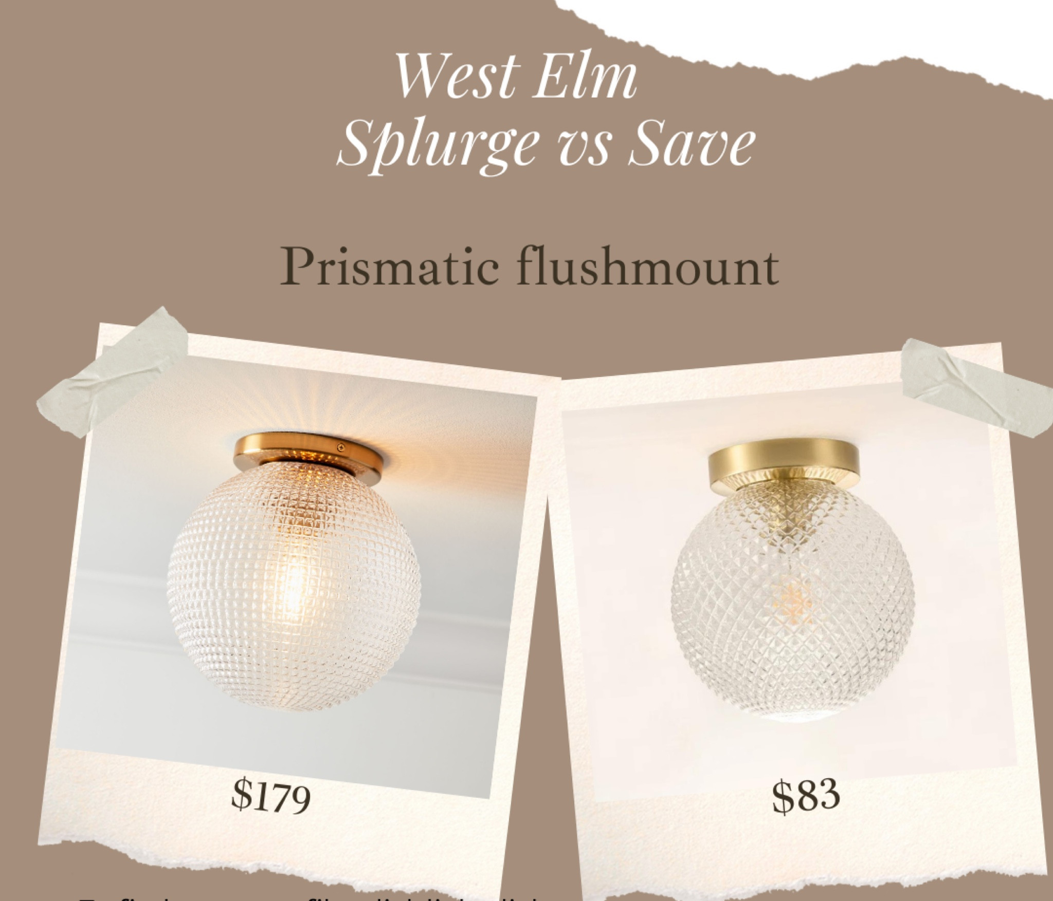 This is such a good west elm prismatic flush mount lookalike! 

Looks for less, home decor, neutral decor, modern decor, arhaus, looks for less, chandelier, accent furniture, accent chair, neutral aesthetic, arhaus, restoration hardware 

#LTKstyletip #LTKhome #LTKsalealert