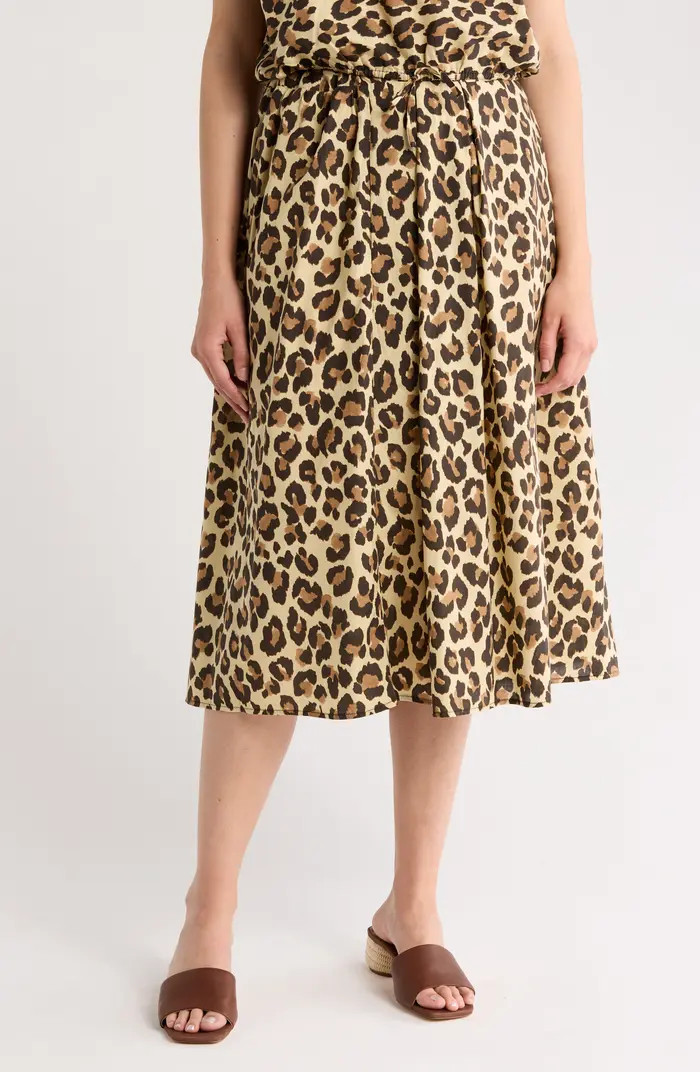T Tahari A-Line Midi Skirt | Nordstromrack | Nordstrom Rack