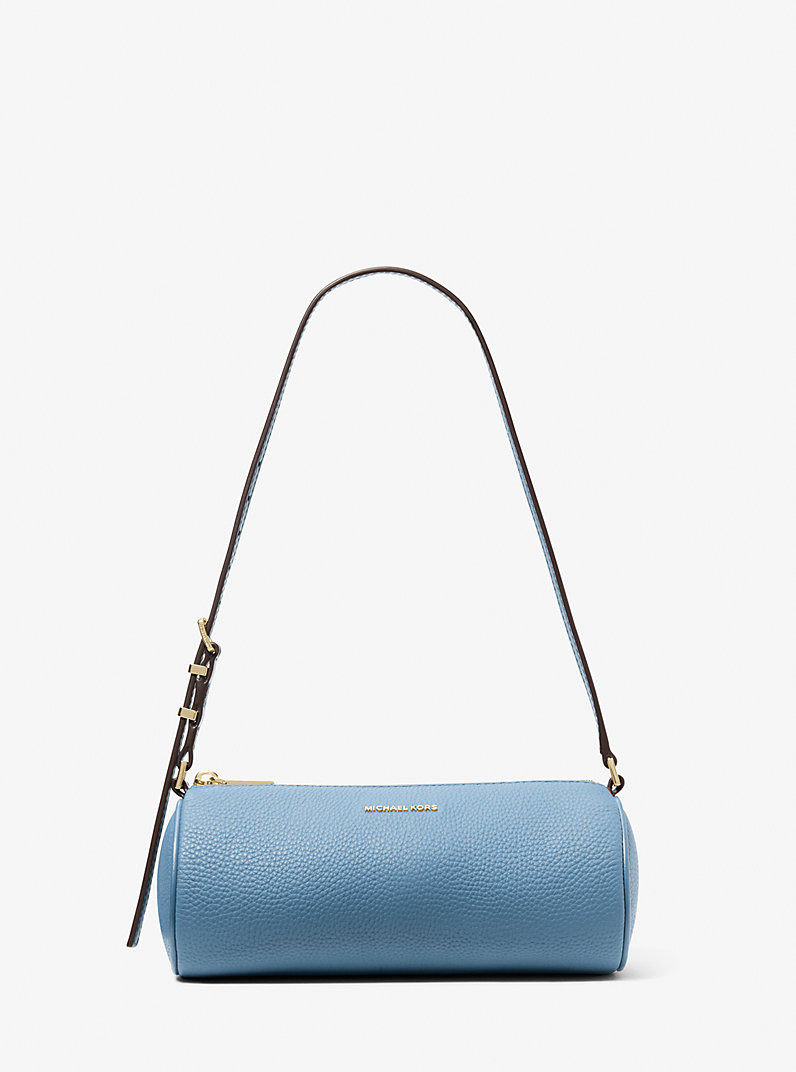 Izzy Small Pebbled Leather Barrel Pochette | Michael Kors US