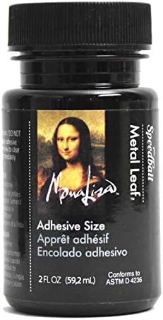 Speedball 10210 10210 Mona Lisa 2-Ounce Metal Leaf Adhesive Size | Amazon (US)