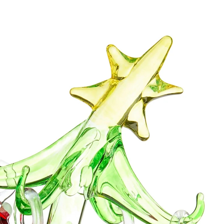 Dr. Seuss's How the Grinch Stole Christmas Glass Table Top Tree, 13 Pieces, Green, By Ruz | Walmart (US)