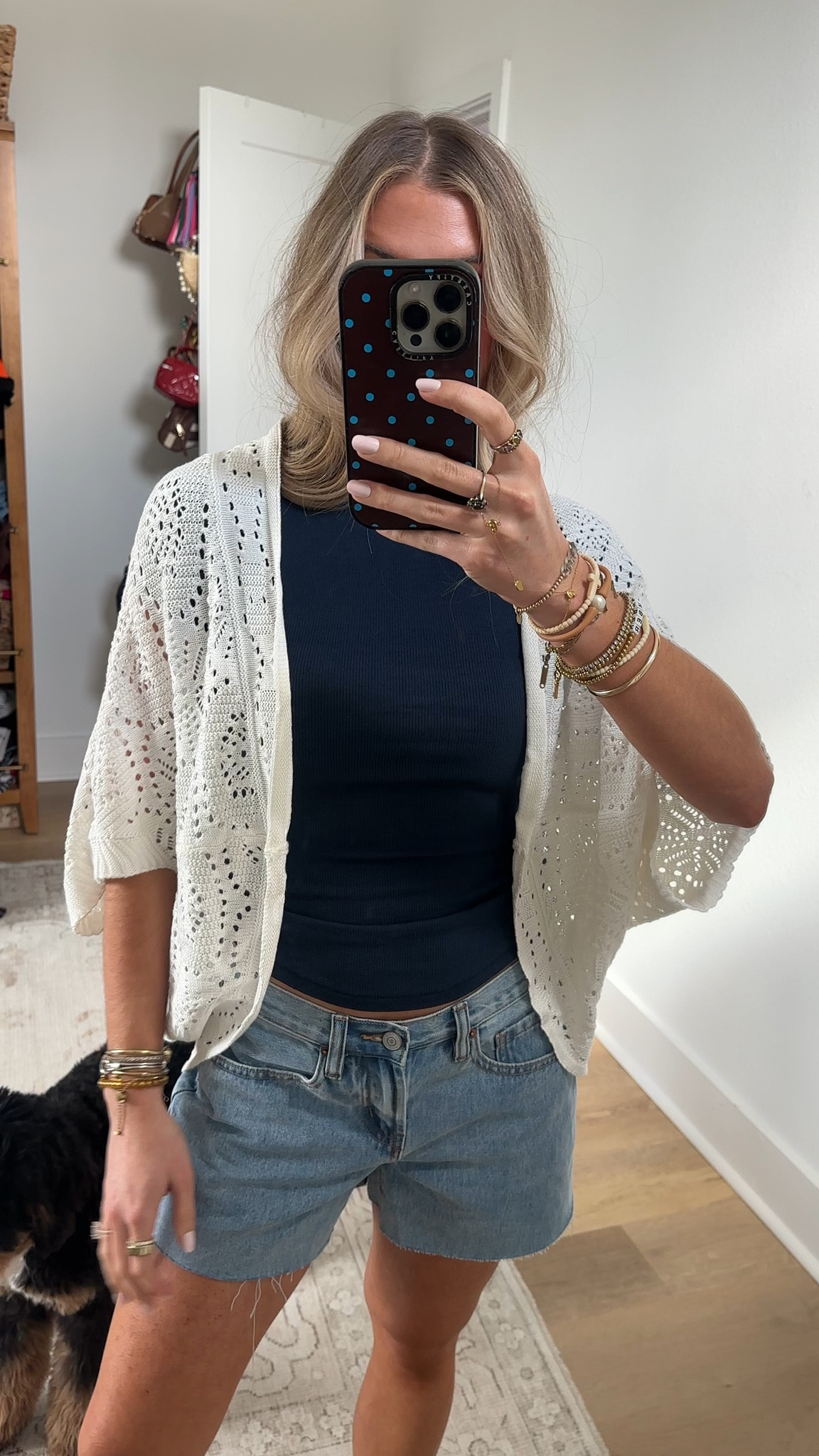 Amazon size small Bankeng Womens Lightweight Crochet Cardigans Summer Oversized 3/4 Sleeve Open Front Knit Kimono Cardigan Beach Cover up

#LTKSeasonal #LTKootd #LTKSaleAlert