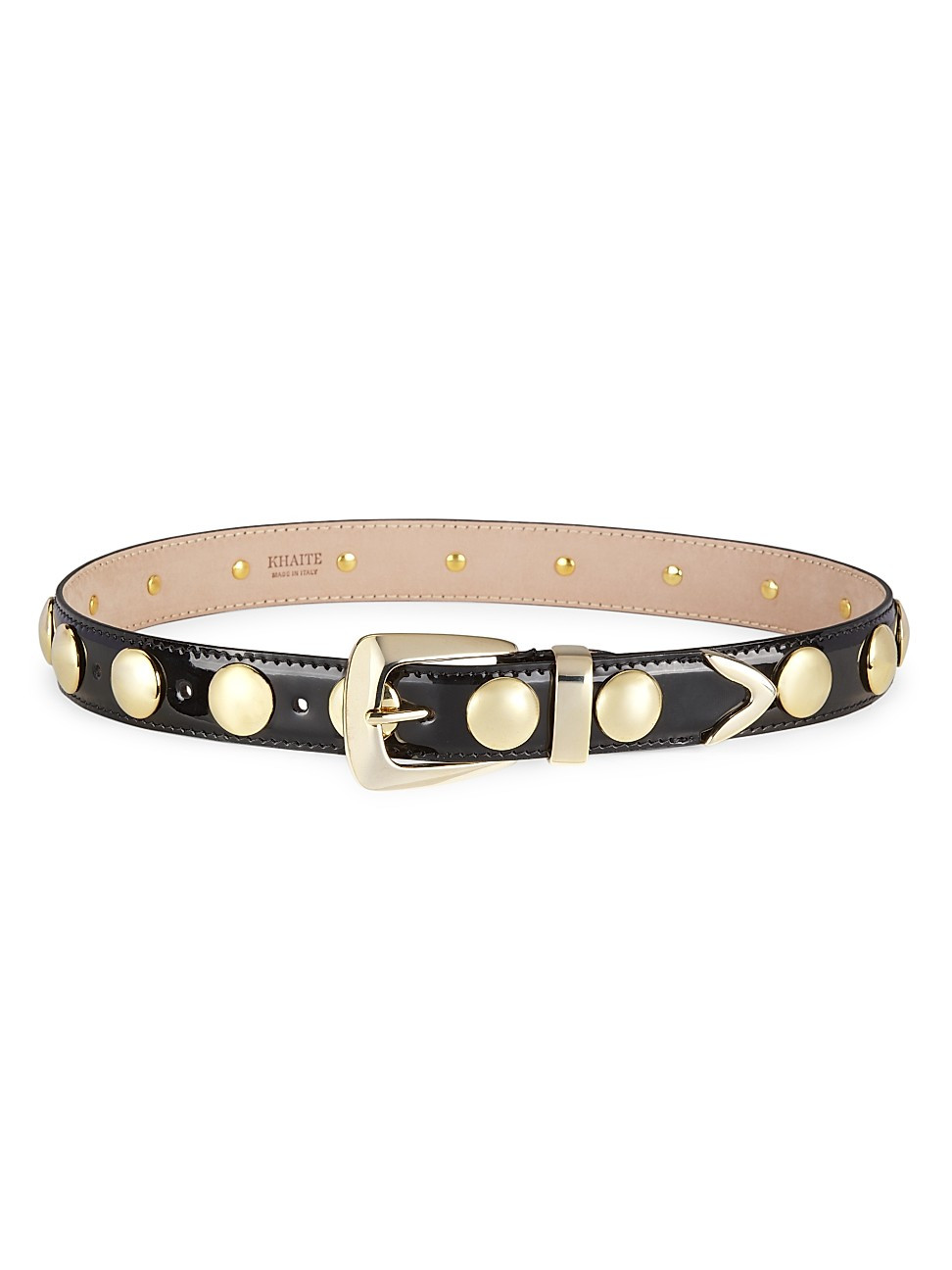 Women's The Benny Studded Leather Belt - Black - Size Small | Saks Fifth Avenue