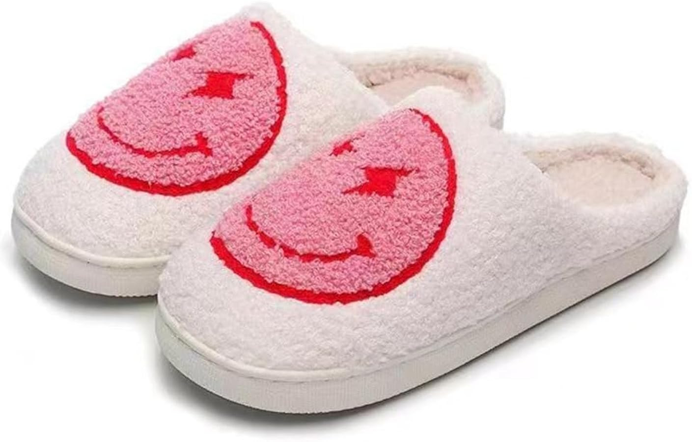 Cartoon Slippers for Womens Mens Cute Cozy Plush Warm Slip-on House Shoes for Indoor and Outdoor ... | Amazon (US)