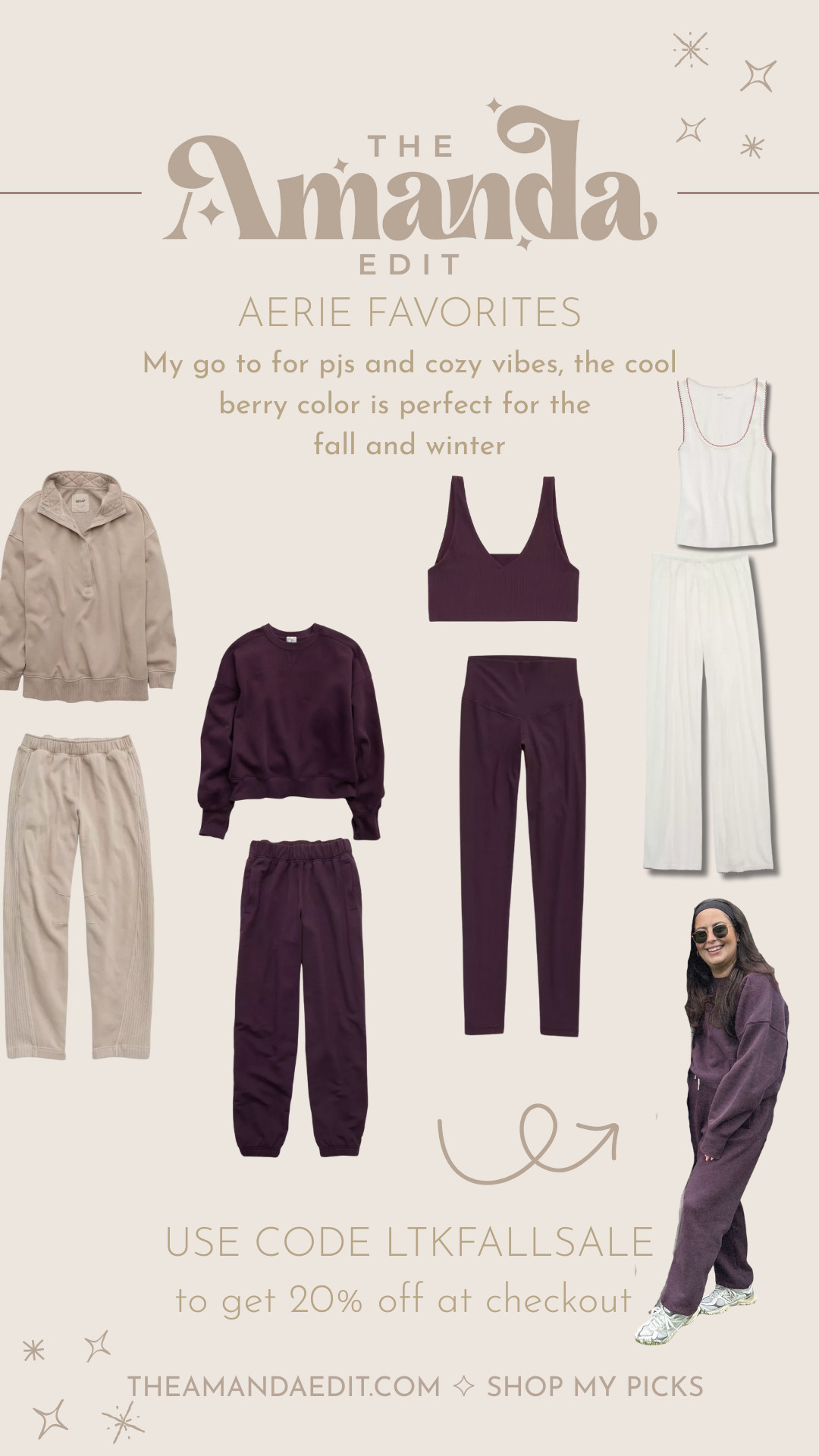 The best cozy finds and pajamas, all already on sale and code LTKFALLSALE gets you 20% off at checkout. The cool berry color is so perfect for fall and winter and the viral snap sweatshirt is back for another season!  

 #LTKFallSale #LTKSaleAlert #LTKFindsUnder100