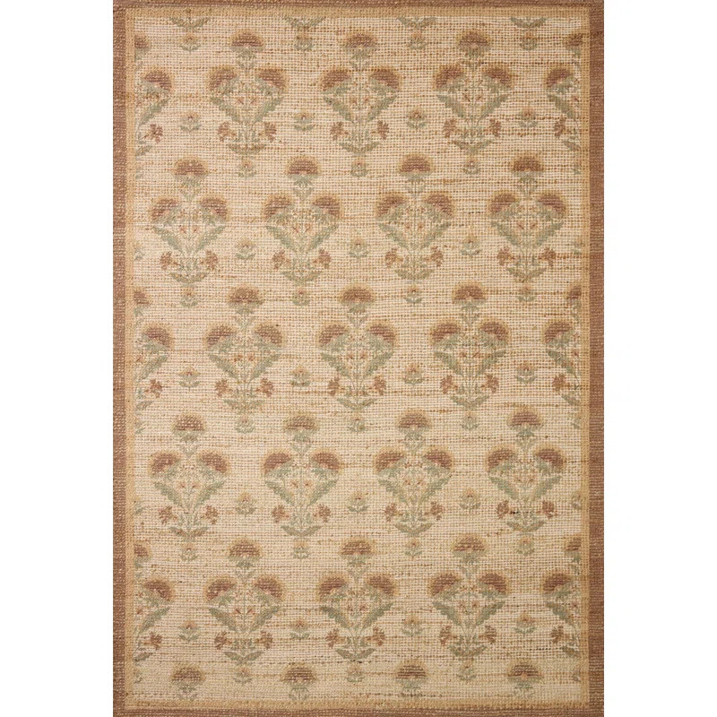 Chris Loves Julia x Loloi Rue Wheat / Sage Area Rug | Wayfair North America