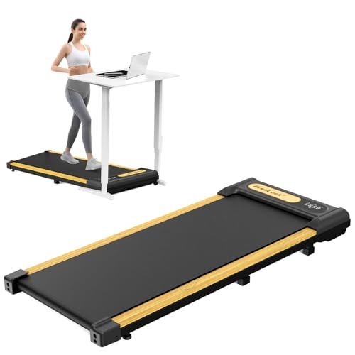 Elseluck Walking Pad, Under Desk Treadmill for Home Office, 2 in 1 Portable Walking Treadmill with Remote Control, Walking Jogging Machine in LED Display | Amazon (US)