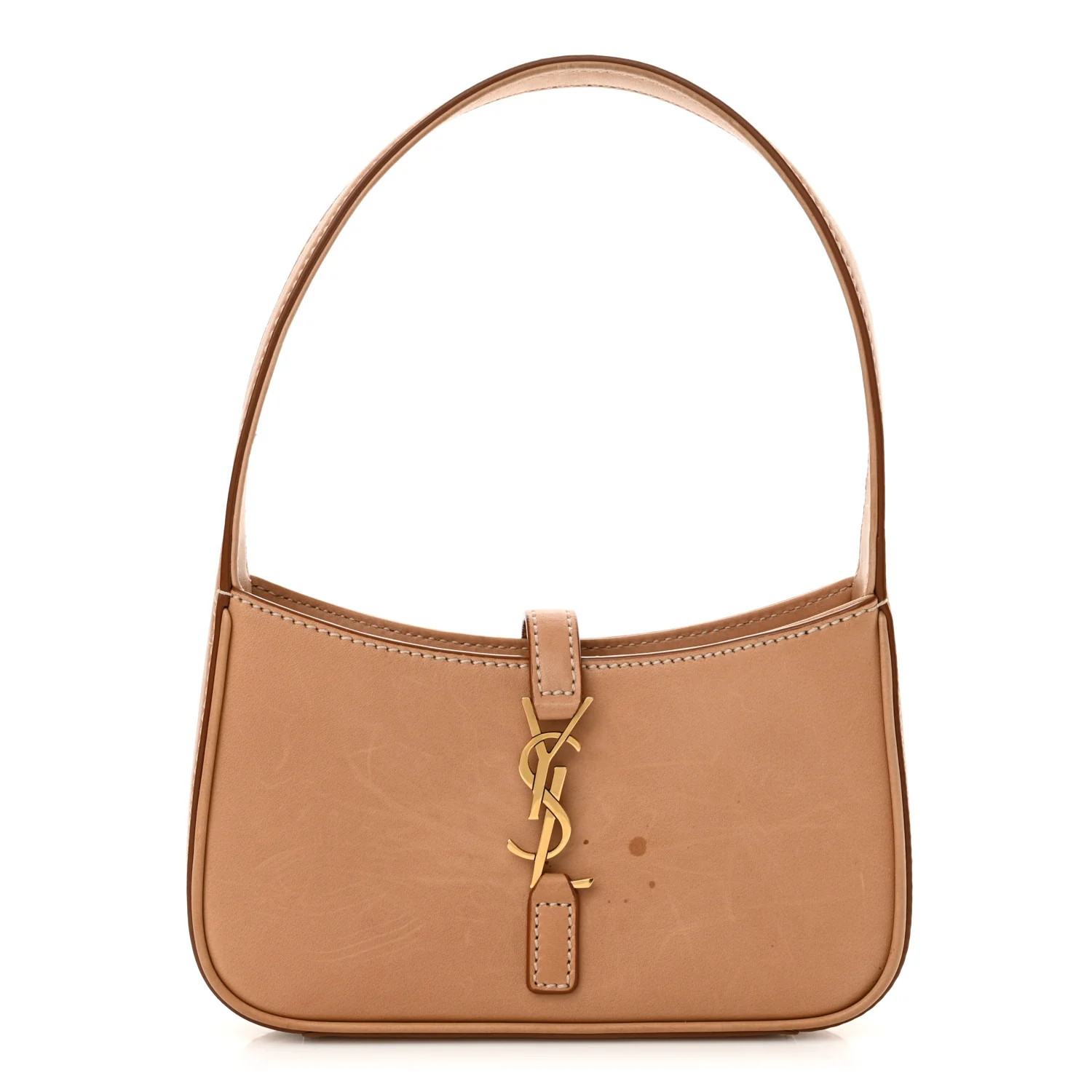 Smooth Calfskin Le 5 A 7 Mini Hobo Vintage Brown | FASHIONPHILE (US)
