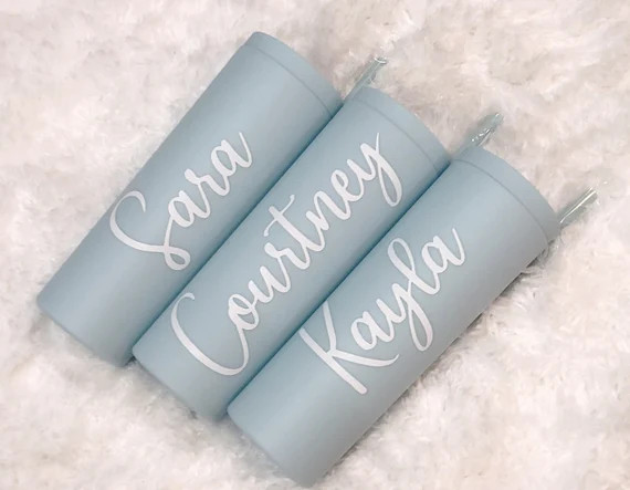 Personalized Tumbler With Lid and Straw Personalized Gifts | Etsy | Etsy (US)