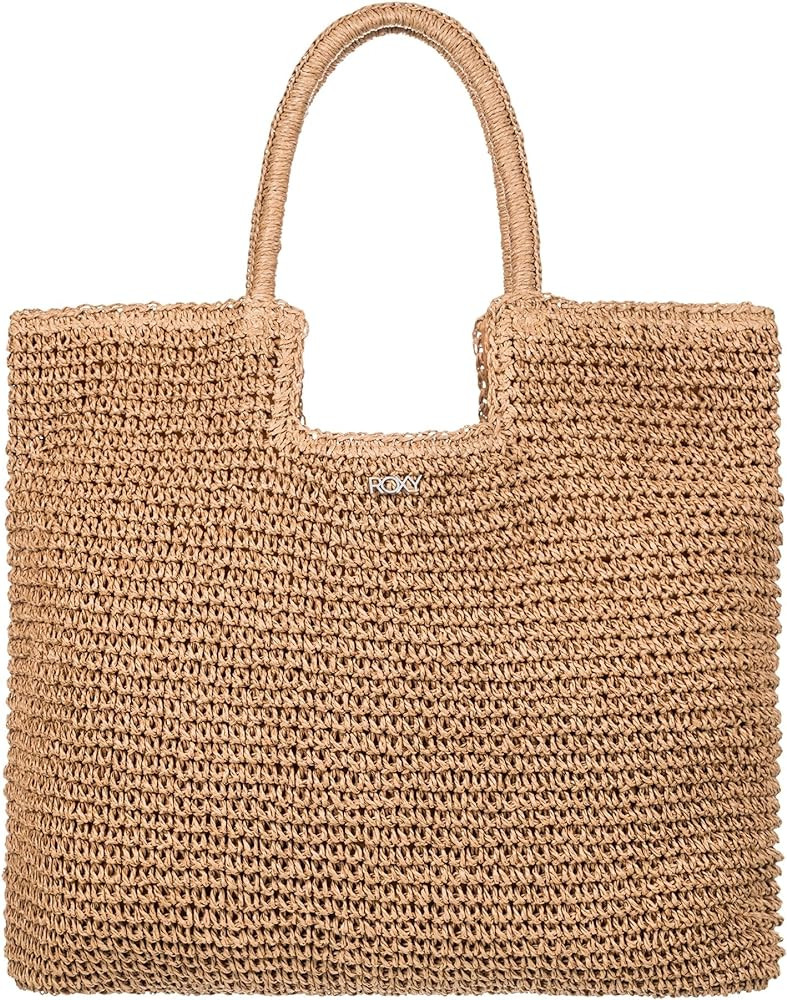 Roxy Women's Beach Tote Bag | Travel | Vacation | Straw | Lightweight | Breathable | Amazon (US)