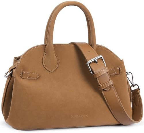 BOSTANTEN Satchel Purses for Women Trendy Slouchy Bags Vegan Leather Shoulder Bag Designer Purses... | Amazon (US)