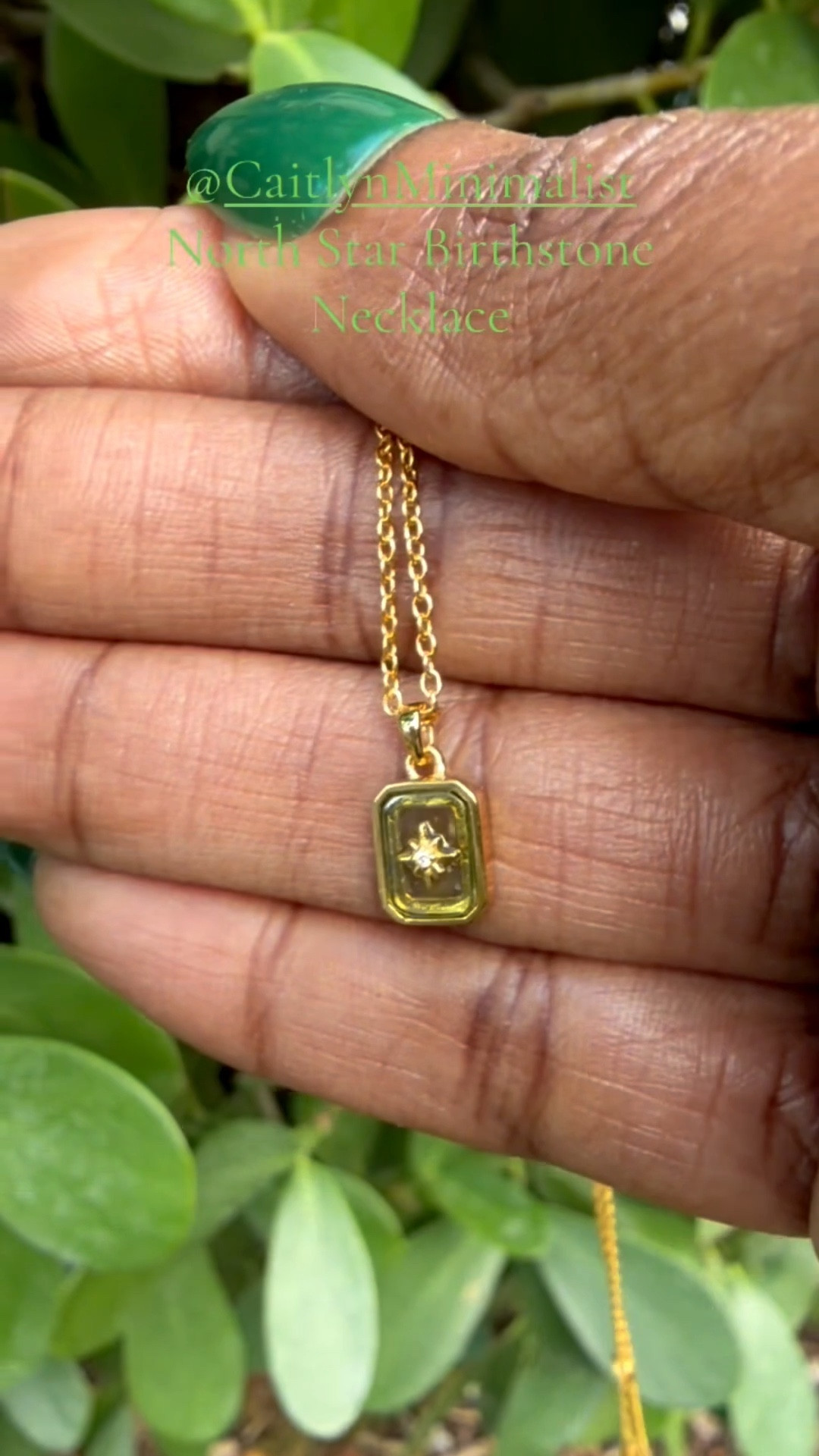 Caitlyn Minimalist Favorites | Part 5

Saving the most personal piece for last 🤍 This North Star birthstone necklace from Caitlyn Minimalist is delicate, meaningful, and absolutely stunning. Mine features the August peridot, a slim, square, see-through birthstone that shines from every angle. At the center sits a tiny gold North Star with a sparkling stone that catches the light like a diamond ✨ It’s elegant, sentimental, and easily my favorite. A truly beautiful gift to mark something, or someone special.


#CaitlynMinimalist
#BirthstoneNecklace
#PeridotJewelry
#MeaningfulGifts

#LTKselfcare #LTKPetite #LTKValentine